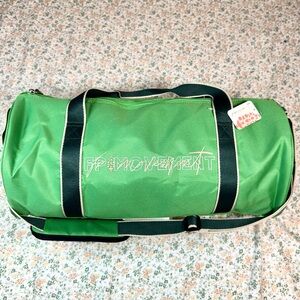 Free People Movement Good Sport Duffle Bag Green NWT Gym Travel